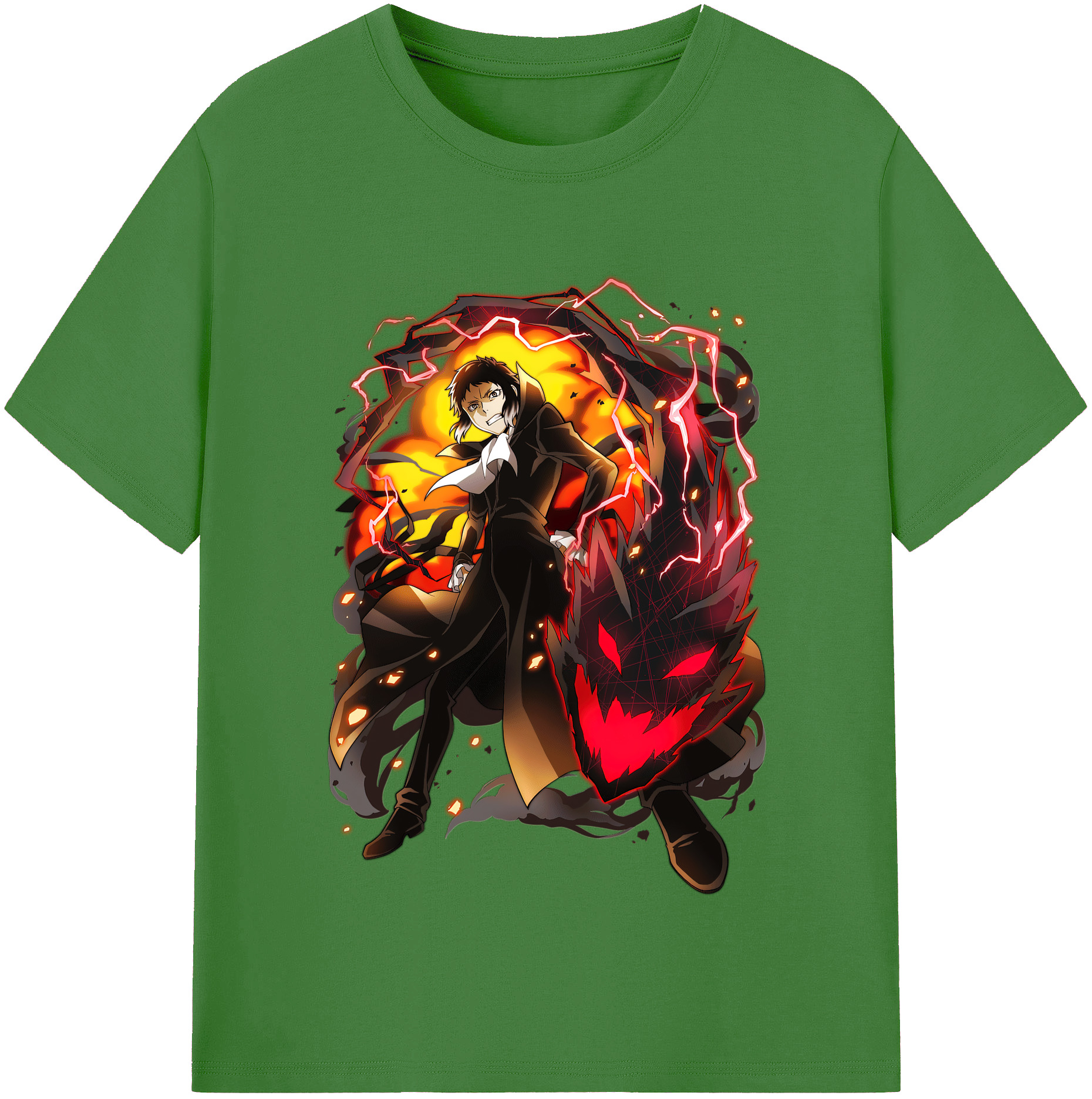 （画像用） 文豪ストレイドッグス Bungo Stray Dogs レディースカジュアルプリントTシャツ（綿100％）